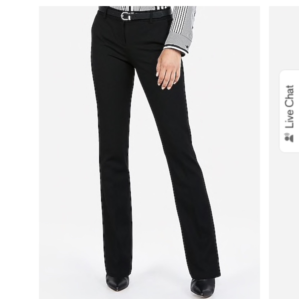 Mid Rise Barely Boot Columnist Pant